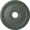 Ekena Millwork Diane Ceiling Medallion (Canopies up to 5 3/8"), 18"OD x 3 5/8"ID x 1 1/8"P, Cloud Burst Crackle CM18DICBC - alternate 1